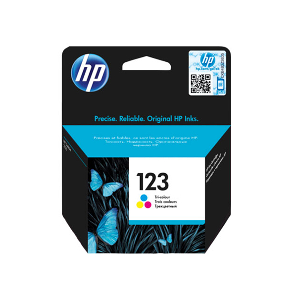 HP 123-Tri-color Original Ink Cartridge