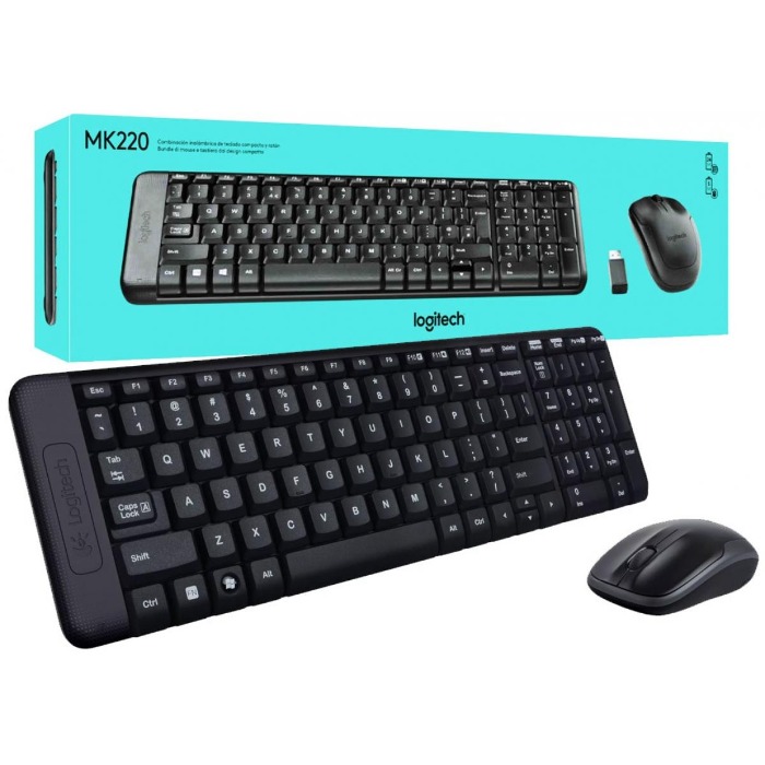 Logitech Combo MK220 Wireless Keyboard Mouse