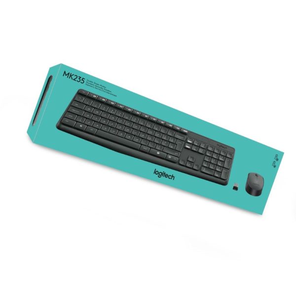 Logitech Combo MK235 Wireless Keyboard and Mouse