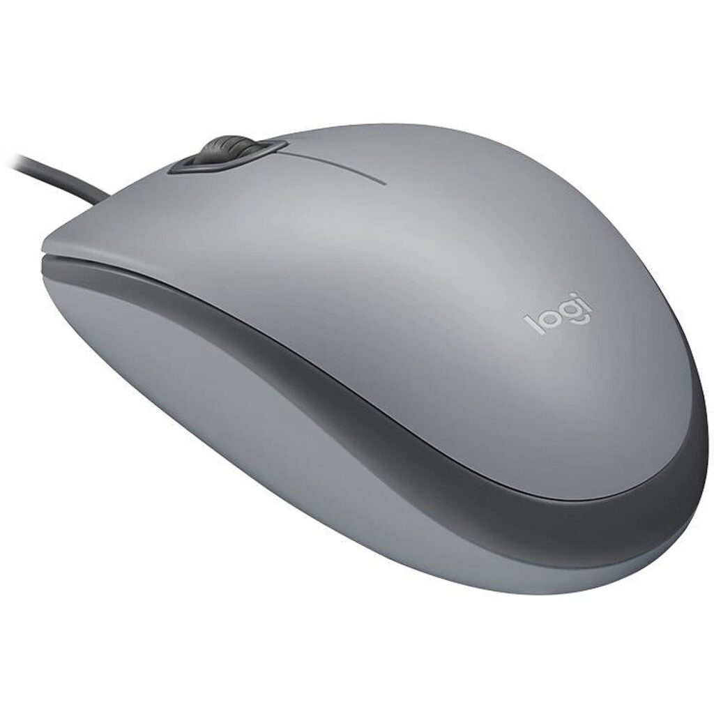 Logitech USB Mouse Silent M110S - Mid Grey