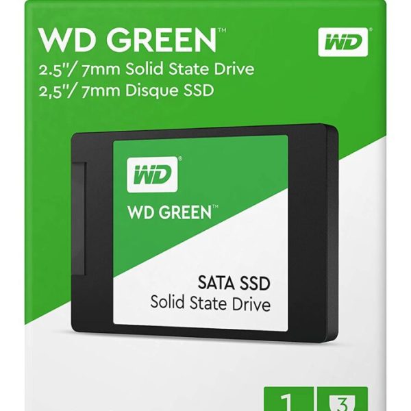 WD Green 1TB Internal PC SSD SATA III 6 Gb/s, 2.5″/7mm