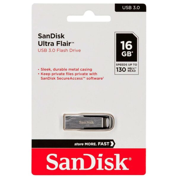 SanDisk 16GB Flash Drive Ultra Flair 3.0