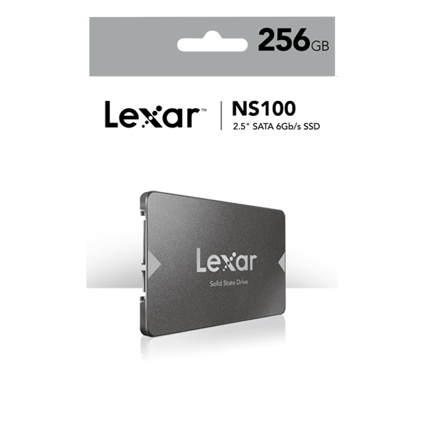 Internal SSD 256GB Lexar NS100 2.5″ SATA III (6Gb/s)