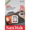 SanDisk 16GB Camera Card Ultra SDHC 80MB/s Class 10 UHS-I