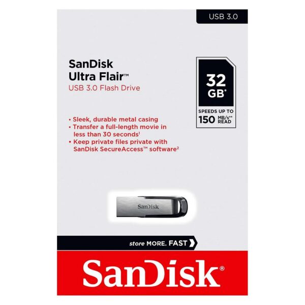 SanDisk 32GB Flash Drive Ultra Flair 3.0