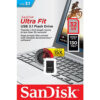 Sandisk 32GB Flash Drive Ultra Fit USB 3.1