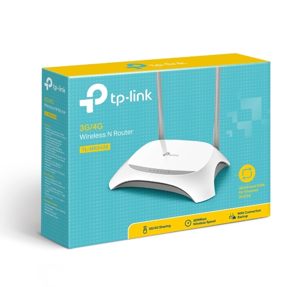 Tp-Link TL-MR3420 Wireless N Router 3G/4G