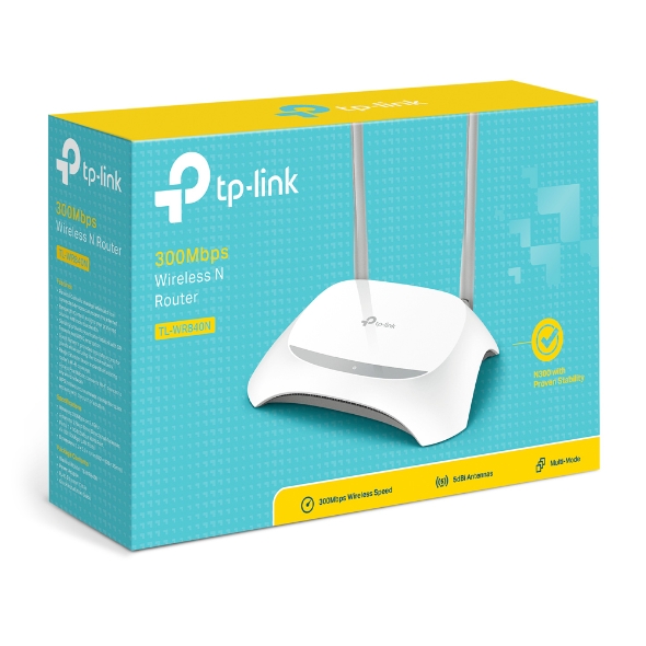 Tp-Link TL-WR840N Wireless N Router 300Mbps
