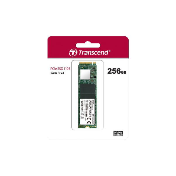Transcend 256GB Internal SSD Drive 110S M.2 PCIe NVMe 2280