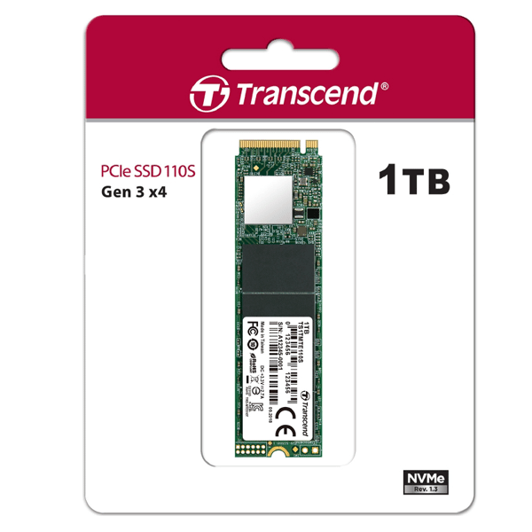 Transcend 1TB Internal SSD Drive 110S M.2 PCIe NVMe 2280