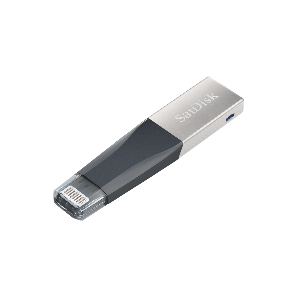 SanDisk 128GB Ixpand Mini Flat Dry Flash Drive For Your iPhone
