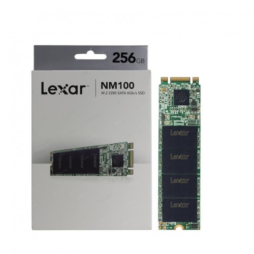 Lexar Internal 256GB SSD NM100 M.2 SATA III 2280
