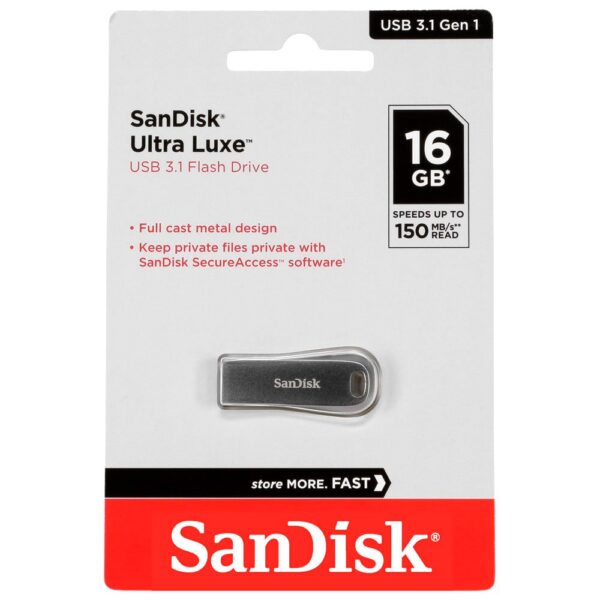SanDisk 16GB Flash Drive Ultra Luxe