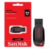 SanDisk 64GB Flash Drive Cruzer Blade USB 2.0