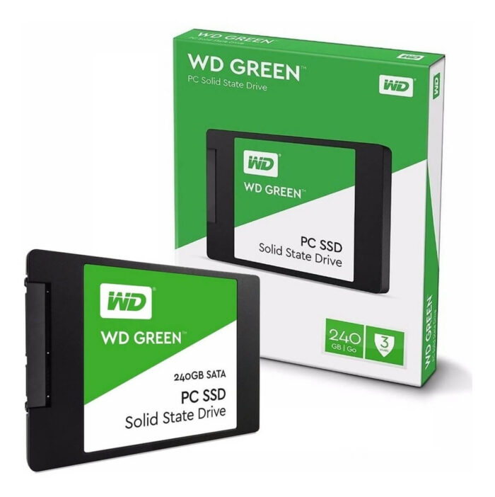 Streng egoisme Lægge sammen WD Green 240GB Internal PC SSD SATA III 6 Gb/s 2.5″/7mm