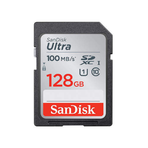 SanDisk 128GB Camera Card Ultra SDXC 100MB/s Class 10 UHS-I