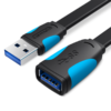 Flat USB 3.0 Extension Cable 3 Meter Vention