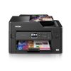 A3 Printing. Auto 2-sided print. Fast print speeds of up to 22ipm mono and 20 ipm colour. 250 sheet paper input | 50 sheet ADF (sort copy up to 30 sheets) Rear manual feed. 6.8cm Touchscreen LCD. Wired and wireless connectivity.