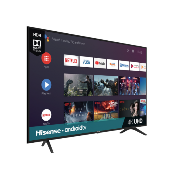 Hisense 55" Smart Ultra HD 4K Android Tv