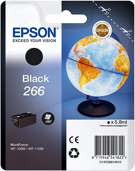 Epson-266-Black-ink-cartridge-for-WF-100W.